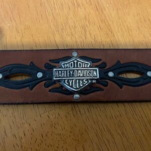 Harley Davidson belt with no buckle
